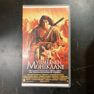 Viimeinen mohikaani VHS (VG+/M-) -seikkailu-